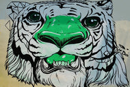 Photo Wallpaper Graffiti Tiger
