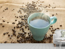 Load image into Gallery viewer, Photo Wallpaper Hot coffee
