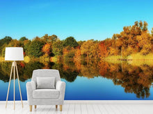 Load image into Gallery viewer, Photo Wallpaper Autumn reflections
