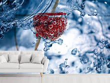 Load image into Gallery viewer, Photo Wallpaper Raspberry in the water
