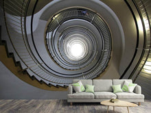 Load image into Gallery viewer, Photo Wallpaper High spiral staircase

