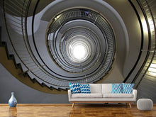 Load image into Gallery viewer, Photo Wallpaper High spiral staircase
