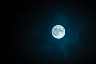 Photo Wallpaper Imposing full moon