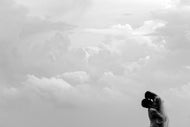Photo Wallpaper In the clouds