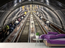 Load image into Gallery viewer, Photo Wallpaper in the metro
