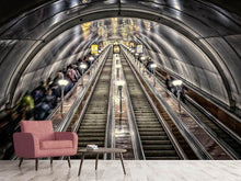 Load image into Gallery viewer, Photo Wallpaper in the metro
