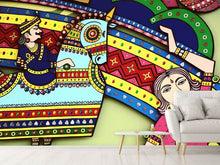 Load image into Gallery viewer, Photo Wallpaper Indian art
