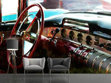 Load image into Gallery viewer, Photo Wallpaper Interior of a vintage car