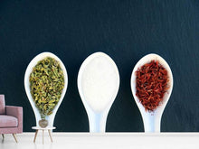 Load image into Gallery viewer, Photo Wallpaper Italian spices in the spoon
