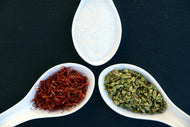 Photo Wallpaper Italian spice spoons