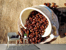 Load image into Gallery viewer, Photo Wallpaper Coffee beans in the cup
