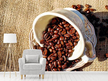 Load image into Gallery viewer, Photo Wallpaper Coffee beans in the cup

