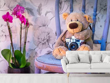 Load image into Gallery viewer, Photo Wallpaper Camera teddy bear
