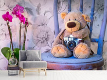 Load image into Gallery viewer, Photo Wallpaper Camera teddy bear
