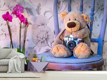 Load image into Gallery viewer, Photo Wallpaper Camera teddy bear
