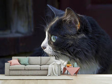 Load image into Gallery viewer, Photo Wallpaper Cat&#39;s head XL

