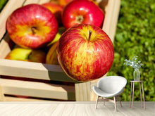 Load image into Gallery viewer, Photo Wallpaper Box of apples
