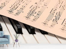 Load image into Gallery viewer, Photo Wallpaper Piano notes
