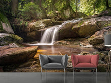 Load image into Gallery viewer, Photo Wallpaper Little waterfall
