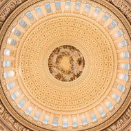 Photo Wallpaper Art on the ceiling