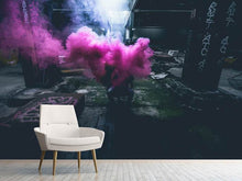 Load image into Gallery viewer, Photo Wallpaper Art with smoke

