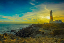 Load image into Gallery viewer, Photo Wallpaper Lighthouse in Portland
