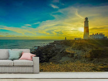 Load image into Gallery viewer, Photo Wallpaper Lighthouse in Portland
