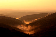 Photo Wallpaper Light mood in the mountains