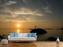 Load image into Gallery viewer, Photo Wallpaper Love the sunset by the sea

