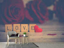 Load image into Gallery viewer, Photo Wallpaper Love in letters
