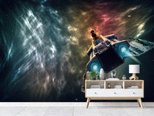 Load image into Gallery viewer, Photo Wallpaper On the way with the spaceship
