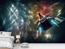 Load image into Gallery viewer, Photo Wallpaper On the way with the spaceship
