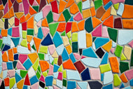 Photo Wallpaper Mosaic stones