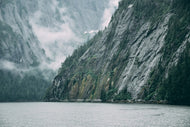 Photo Wallpaper Mysterious mood in the mountains