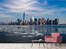 Load image into Gallery viewer, Photo Wallpaper New York in winter
