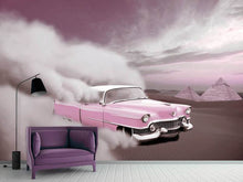 Load image into Gallery viewer, Photo Wallpaper Vintage car in the desert sand
