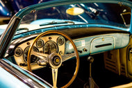 Photo Wallpaper Oldtimer interior