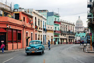 Photo Wallpaper Oldtimer Cuba