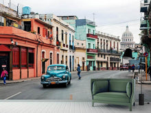 Load image into Gallery viewer, Photo Wallpaper Oldtimer Cuba
