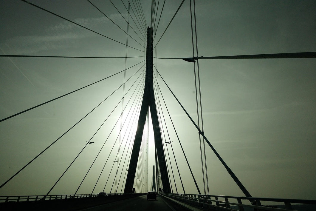 Photo Wallpaper Pont de Normandie France