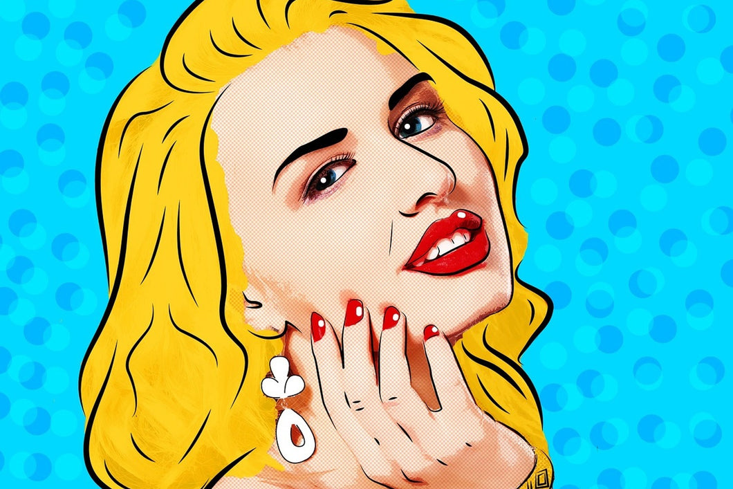 Photo Wallpaper Pop Art Beauty