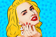 Photo Wallpaper Pop Art Beauty