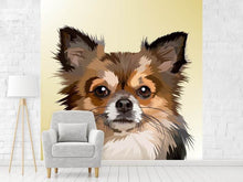 Load image into Gallery viewer, Photo Wallpaper Pop Art Dog Portrait
