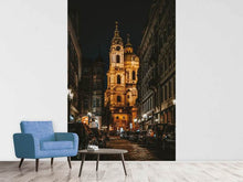Load image into Gallery viewer, Photo Wallpaper Prague at night 2
