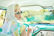Photo Wallpaper Retro lady