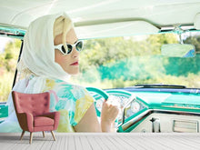 Load image into Gallery viewer, Photo Wallpaper Retro lady
