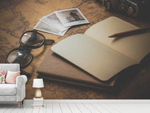 Load image into Gallery viewer, Photo Wallpaper Retro travel plan
