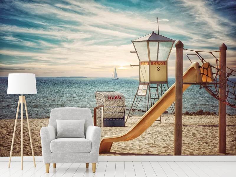 Load image into Gallery viewer, Photo Wallpaper Lifeguard