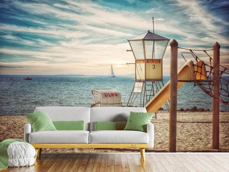 Load image into Gallery viewer, Photo Wallpaper Lifeguard