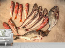 Load image into Gallery viewer, Photo Wallpaper Raw fish 2

